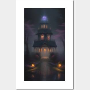 Light in the night Posters and Art